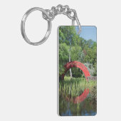 アメリカ、アラバマ、セオドアニアモバイル3 キーホルダー (正面左)