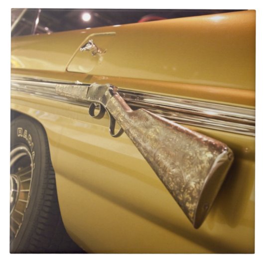 アメリカ、アラバマ、トスクンビア。アラバマミュージックホール タイル (正面)