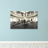 アメリカ、アラバマ、モンロービル。作家の家 キャンバスプリント (インサイチュ (ウッドフロア))