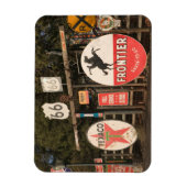 アメリカ、アリゾナ州、セドナ: アンティークの広告看板 マグネット (縦)