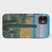 アメリカ アリゾナ州。トント自然保護区の入口からの眺め Case-Mate iPhoneケース (裏面(横))