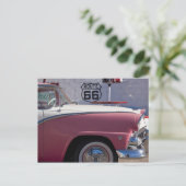 アメリカ、アリゾナ、ウィリアムズ。リト1950年代66町 ポストカード (スタンド正面)