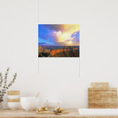 アメリカ、アリゾナ、グランドキャニオン国立公園。表示 ポスター (キッチン)