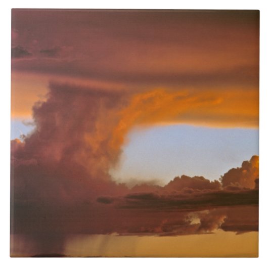 アメリカ、アリゾナ、グランドキャニオンNP。サンセット作成 タイル (正面)