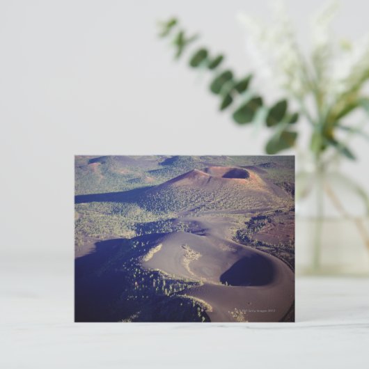 アメリカ、アリゾナ、サンセットクレーター国記念碑 ポストカード (スタンド正面)