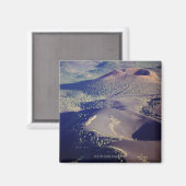 アメリカ、アリゾナ、サンセットクレーター国記念碑 マグネット (正面/裏面)