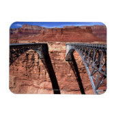 アメリカ,アリゾナ,ナバホ橋の景色を見る マグネット (横)