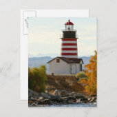 アメリカ、アリゾナ、ハバスシティ湖。西のビュー ポストカード (正面/裏面)