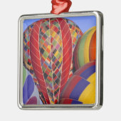 アメリカ、アリゾナ、バルビスタ。熱カラフル風 メタルオーナメント (左)