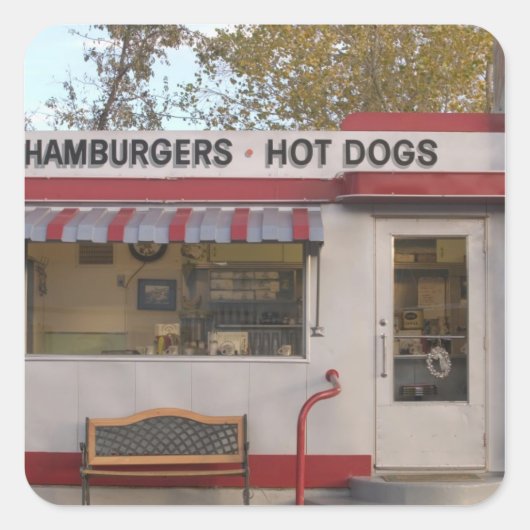 アメリカ、アリゾナ、ビスビー:日陰Dell Motel, All 2 スクエアシール (正面)