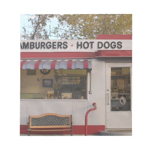 アメリカ、アリゾナ、ビスビー:日陰Dell Motel, All 2 ノートパッド (正面)