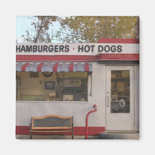 アメリカ、アリゾナ、ビスビー：日陰Dell Motel, All 2 マグネット (正面)