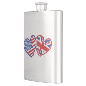 アメリカ – - – イギリス – 愛 フラスク (左)