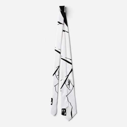 アメリカ・イスラエル ネクタイ (裏面)