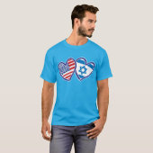 アメリカ – イスラエル – ラブファイナル Tシャツ (正面フル)
