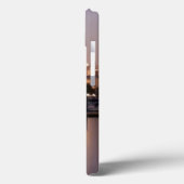 アメリカ、イリノイ、シカゴの夕暮れ時のスカイライン Case-Mate iPhoneケース (裏面 / 左)