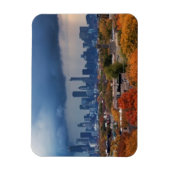 アメリカ、イリノイ、シカゴ、街並み マグネット (縦)