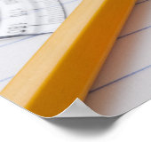 アメリカ、イリノイ、メタモラ、学校での静物生活 ポスター (角)