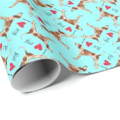 『アメリカ・イングリッシュ・ハウンド』 ラッピングペーパー (ロールコーナー)