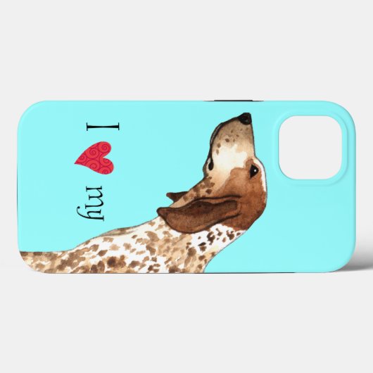 『アメリカ・イングリッシュ・ハウンド』 Case-Mate iPhoneケース (裏面 (横))