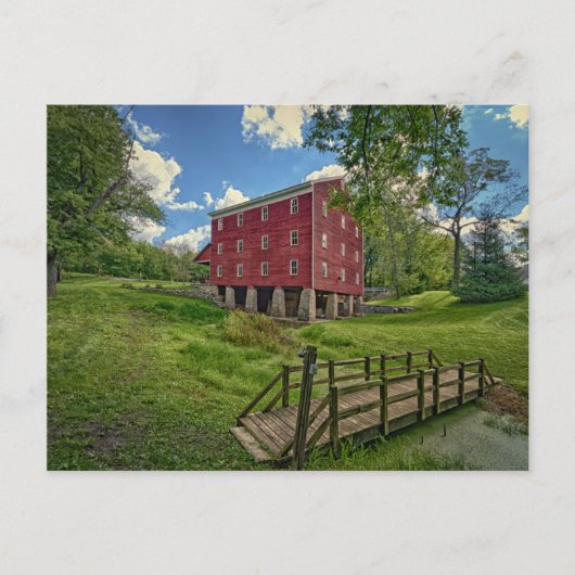 アメリカ、インディアナ、カットラー。アダムス工場 ポストカード (正面)