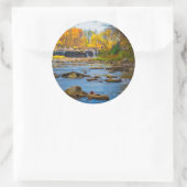 アメリカ、インディアナ。白内障滝州レクリエーション ラウンドシール (バッグ)