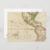 アメリカ – インディアン部族の集落 ポストカード (正面/裏面)