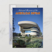 アメリカ・インド国立博物館 ポストカード (正面/裏面)