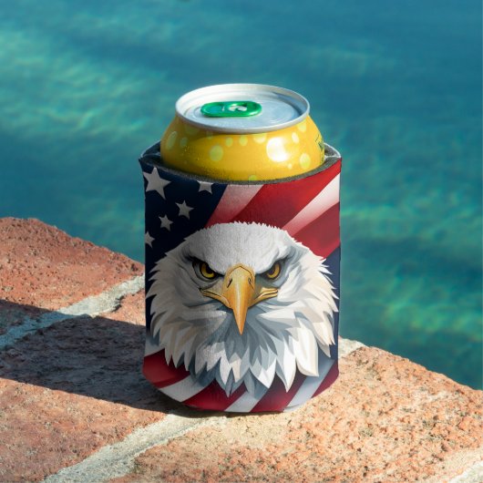 アメリカ・イーグル、7月4日 缶クーラー (インサイチュ プール)