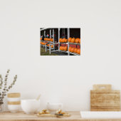 アメリカ、ウィスコンシン州、ウォッシュバーン:スペリオール湖 ポスター (キッチン)