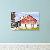 アメリカ、ウェストバージニア、アルボベイル。モノンガヘラ キャンバスプリント (インサイチュ (ウッドフロア))