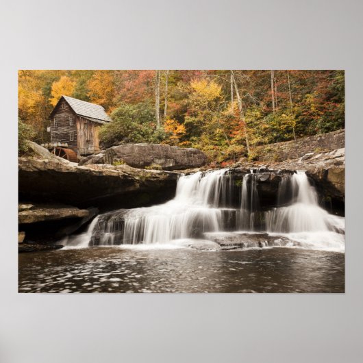 アメリカ、ウェストバージニア、クリフトップ。バブコック州 ポスター (正面)