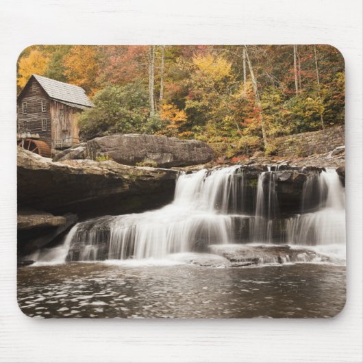 アメリカ、ウェストバージニア、クリフトップ。バブコック州 マウスパッド (正面)