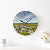 アメリカ、ウェストバージニア、デイビス。ドリーの横 ラージ壁時計 (ホーム)