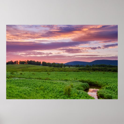 アメリカ、ウェストバージニア、デイビス。横長 ポスター (正面)