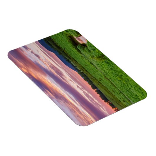 アメリカ、ウェストバージニア、デイビス。横長 マグネット (右側)