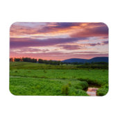 アメリカ、ウェストバージニア、デイビス。横長 マグネット (横)