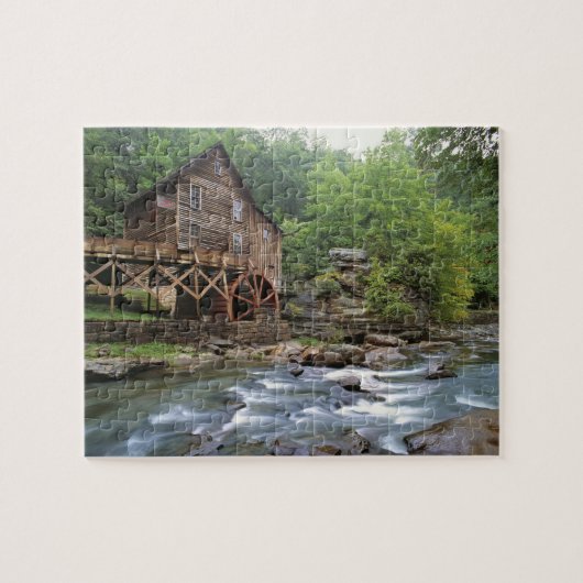 アメリカ、ウェストバージニア、バブコックSP。グラー素朴ド ジグソーパズル (横)