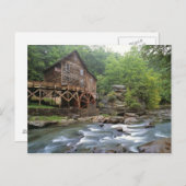 アメリカ、ウェストバージニア、バブコックSP。グラー素朴ド ポストカード (正面/裏面)