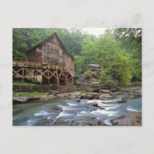 アメリカ、ウェストバージニア、バブコックSP。グラー素朴ド ポストカード (正面)