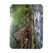 アメリカ、ウェストバージニア、バブコックSP。グラー素朴ド マグネット (縦)