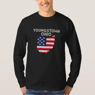 アメリカ オハイオ州 ヤングズタウン トラベル ステート アメリカ USA オハイオ州出身者 Tシャツ