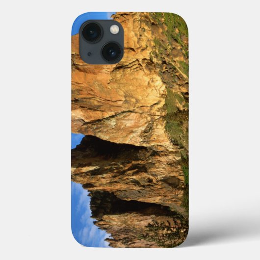 アメリカ、オレゴン州、スミス・ロック州立公園の花崗岩の崖 Case-Mate iPhoneケース (裏面)