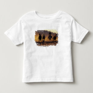 アメリカ,オレゴン州,セネカ,ポンデローサ牧場,カウボーイ2 トドラーTシャツ