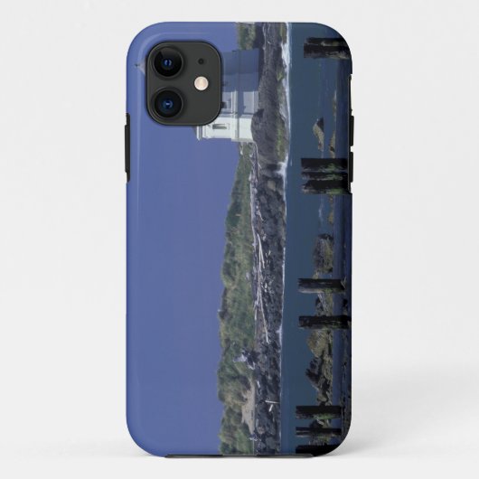 アメリカ,オレゴン州,バンドン,コキーヌ灯台 Case-Mate iPhoneケース (裏面)