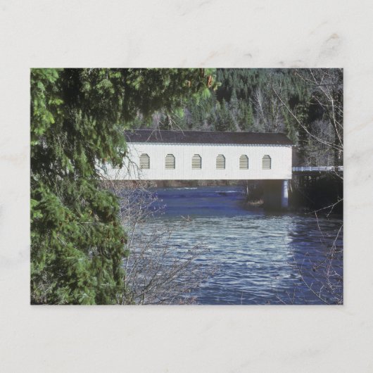 アメリカ、オレゴン。～を横切る拾い上げ ポストカード (正面)