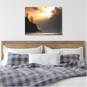 アメリカ,オレゴン,オスワルド西州公園の近く,遅い キャンバスプリント (インサイチュ (寝室))