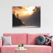 アメリカ,オレゴン,オスワルド西州公園の近く,遅い キャンバスプリント (インサイチュ (リビング))