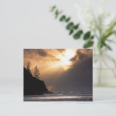 アメリカ,オレゴン,オスワルド西州公園の近く,遅い ポストカード (スタンド正面)