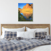 アメリカ、オレゴン、オワイヒリバーキャニオン キャンバスプリント (インサイチュ (寝室))